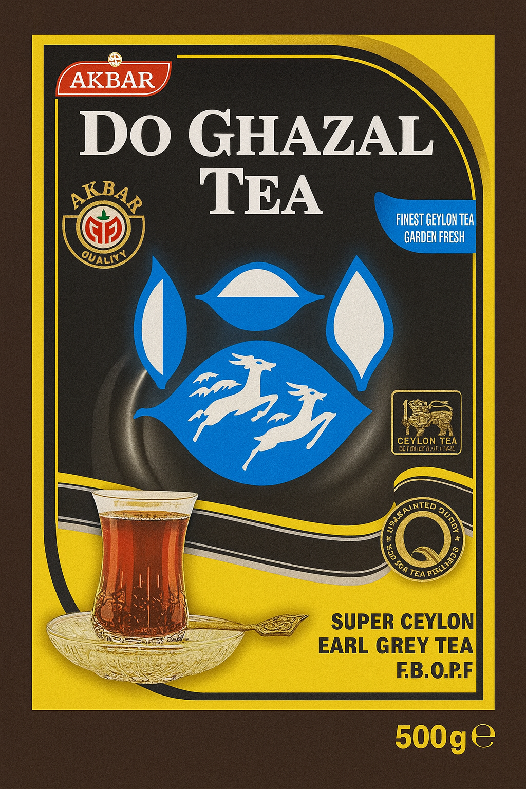 Do Ghazal Super Ceylon Earl Grey Tea – 500g
