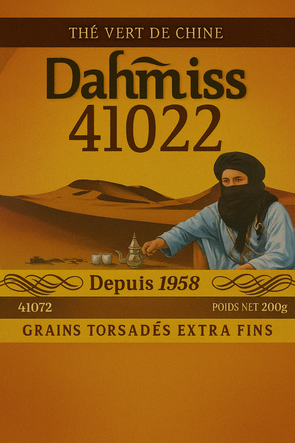 Dahmiss 41022 – Thé Vert de Chine