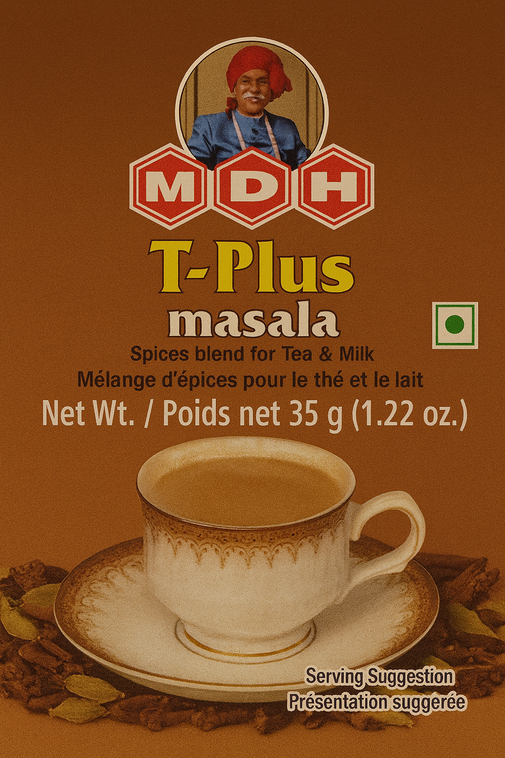 MDH T-Plus Masala Spices (blend for Tea & Milk)